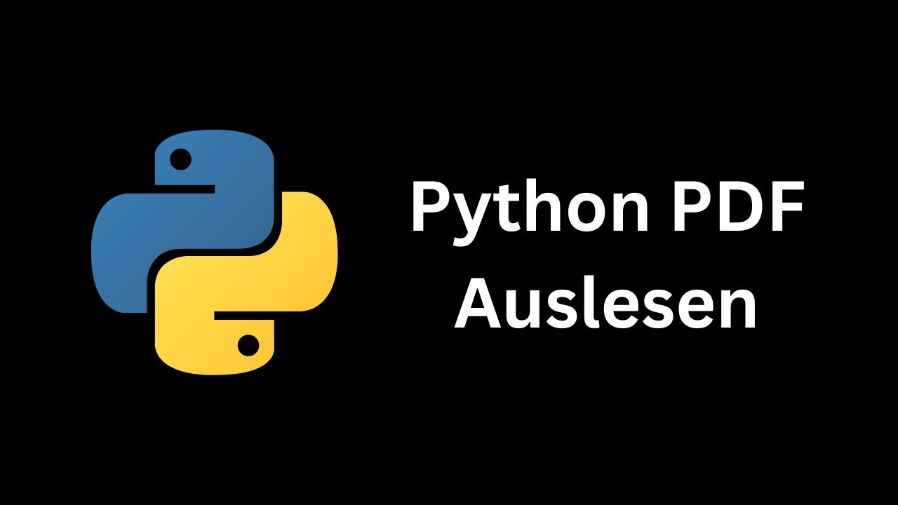 Python PDF Auslesen